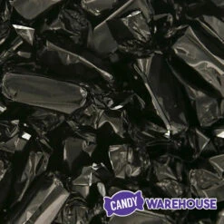 Foiled Caramel Candy - Black: 180-Piece Bag -Candy Store foiled caramel candy black 180 piece bag candy warehouse 3