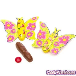 Foiled Chocolate Butterflies: 40-Piece Tub -Candy Store foiled chocolate butterflies 40 piece tub candy warehouse 3