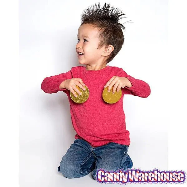 Fort Knox Gold Foiled Milk Chocolate US Dollar Medallions: 30-Piece Box 8 Fort Knox Gold Foiled Milk Chocolate US Dollar Medallions: 30-Piece Box - Image 6