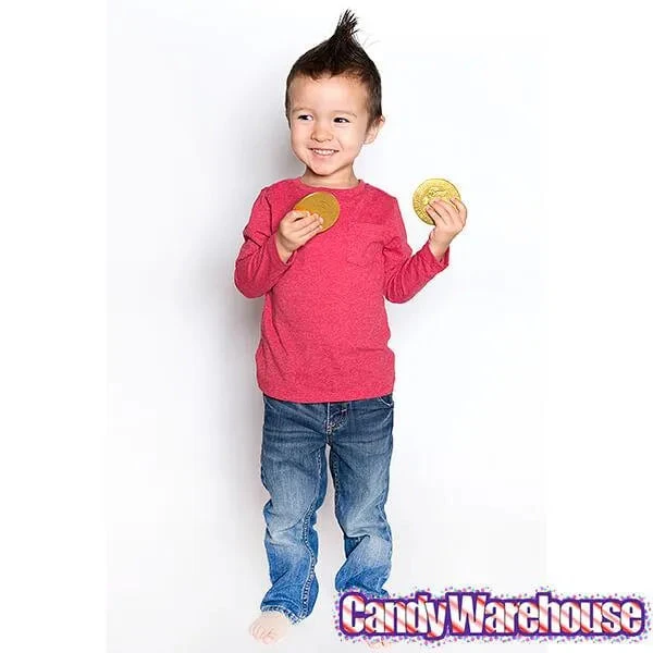 Fort Knox Gold Foiled Milk Chocolate US Dollar Medallions: 30-Piece Box 9 Fort Knox Gold Foiled Milk Chocolate US Dollar Medallions: 30-Piece Box - Image 7