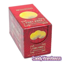 Fort Knox Gold Foiled Milk Chocolate US Dollar Medallions: 30-Piece Box 20 Fort Knox Gold Foiled Milk Chocolate US Dollar Medallions: 30-Piece Box -Candy Store fort knox gold foiled milk chocolate us dollar medallions 30 piece box candy warehouse 9