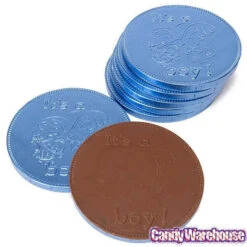 Fort Knox It's A Boy Foiled Milk Chocolate 4-Inch Medallions: 20-Piece Box 8 Fort Knox It's A Boy Foiled Milk Chocolate 4-Inch Medallions: 20-Piece Box -Candy Store fort knox it s a boy foiled milk chocolate 4 inch medallions 20 piece box candy warehouse 3