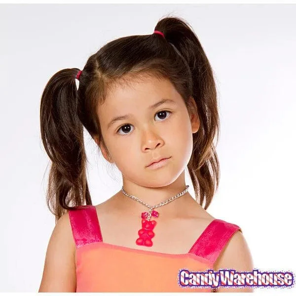 Giant Gummy Bear Necklace - Red 5 Giant Gummy Bear Necklace - Red - Image 3