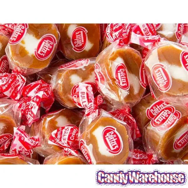 Goetze's Caramel Creams Bulls Eyes Candy - Vanilla: 5LB Bag 4 Goetze's Caramel Creams Bulls Eyes Candy - Vanilla: 5LB Bag - Image 2