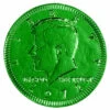 Green Foiled Milk Chocolate Coins: 1LB Bag -Candy Store green foiled milk chocolate coins 1lb bag candy warehouse 1