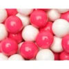Gumballs Color Combo - Pink And White: 4LB Box -Candy Store gumballs color combo pink and white 4lb box candy warehouse 1