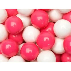 Gumballs Color Combo - Pink And White: 4LB Box