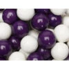 Gumballs Color Combo - Purple And White: 4LB Box