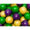 Gumballs Color Combo - Purple, Green And Gold: 6LB Box 2 Gumballs Color Combo - Purple, Green And Gold: 6LB Box -Candy Store gumballs color combo purple green and gold 6lb box candy warehouse 1