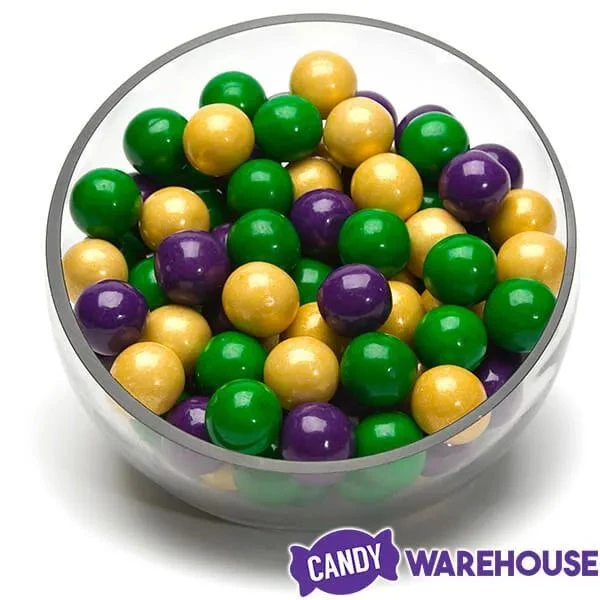 Gumballs Color Combo - Purple, Green And Gold: 6LB Box 6 Gumballs Color Combo - Purple, Green And Gold: 6LB Box - Image 4