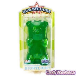 Gummy Bear Night Light - Green 11 Gummy Bear Night Light - Green -Candy Store gummy bear night light green candy warehouse 5