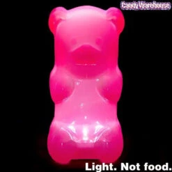 Gummy Bear Night Light - Pink 10 Gummy Bear Night Light - Pink -Candy Store gummy bear night light pink candy warehouse 4