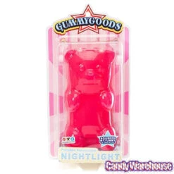Gummy Bear Night Light - Pink 11 Gummy Bear Night Light - Pink -Candy Store gummy bear night light pink candy warehouse 5