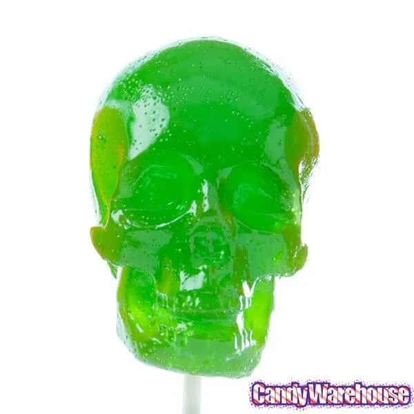 Gummy Skulls On A Stick Assortment: 4-Piece Box 7 Gummy Skulls On A Stick Assortment: 4-Piece Box - Image 5