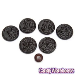 Gustaf's Black Licorice Coins: 1KG Bag 7 Gustaf's Black Licorice Coins: 1KG Bag -Candy Store gustaf s black licorice coins 1kg bag candy warehouse 3