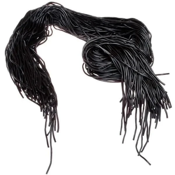 Gustaf's Black Licorice Laces Candy: 2LB Bag 3 Gustaf's Black Licorice Laces Candy: 2LB Bag