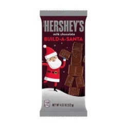 Hershey's Build-A-Santa Milk Chocolate Bars: 12-Piece Box