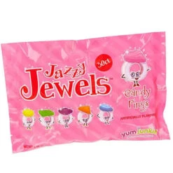 Jazzy Jewels Candy Rings: 30-Piece Bag 22 Jazzy Jewels Candy Rings: 30-Piece Bag -Candy Store jazzy jewels candy rings 30 piece bag candy warehouse 10