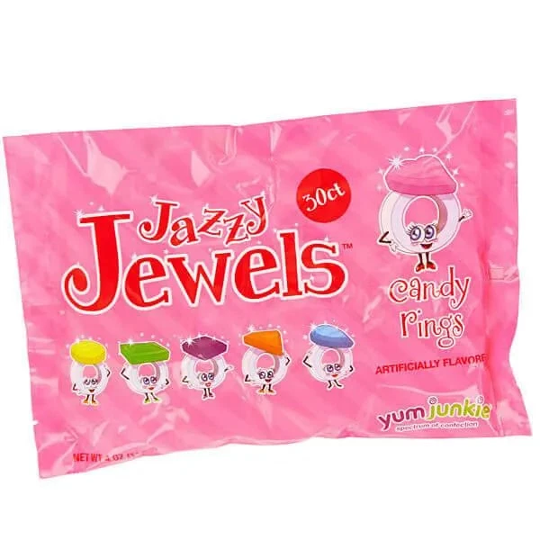 Jazzy Jewels Candy Rings: 30-Piece Bag 12 Jazzy Jewels Candy Rings: 30-Piece Bag - Image 10