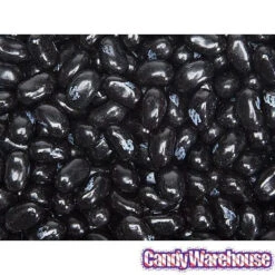 Jelly Belly Black Licorice: 10LB Case -Candy Store jelly belly black licorice 10lb case candy warehouse 3