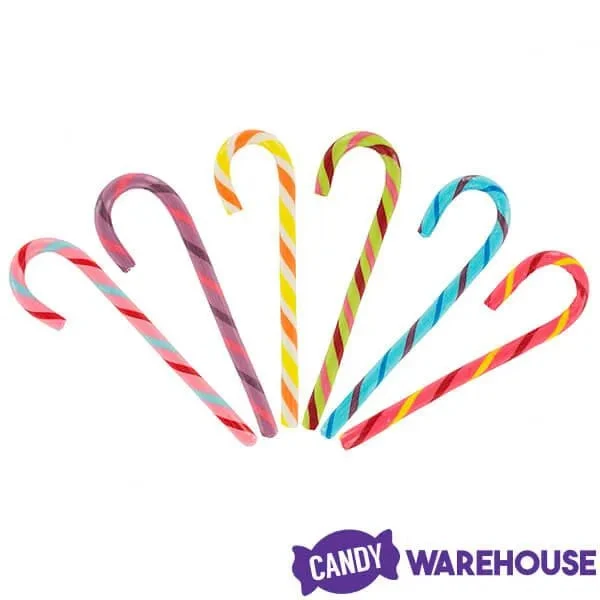 Jelly Belly Candy Canes - Assorted: 80-Piece Bucket 4 Jelly Belly Candy Canes - Assorted: 80-Piece Bucket - Image 2