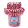 Jelly Belly Candy Canes - Cotton Candy: 80-Piece Bucket 2 Jelly Belly Candy Canes - Cotton Candy: 80-Piece Bucket -Candy Store jelly belly candy canes cotton candy 80 piece bucket candy warehouse 1