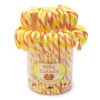 Jelly Belly Candy Canes - Pina Colada: 80-Piece Bucket -Candy Store jelly belly candy canes pina colada 80 piece bucket candy warehouse 1