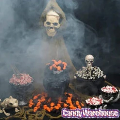 Jelly Filled Gummy Skulls Candy: 5LB Bag -Candy Store jelly filled gummy skulls candy 5lb bag candy warehouse 3
