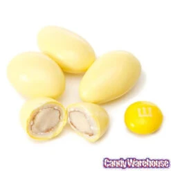 Jordan Almonds - Pastel Yellow: 5LB Bag -Candy Store jordan almonds pastel yellow 5lb bag candy warehouse 4