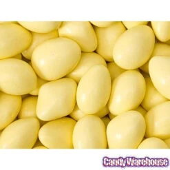 Jordan Almonds - Pastel Yellow: 5LB Bag -Candy Store jordan almonds pastel yellow 5lb bag candy warehouse 5