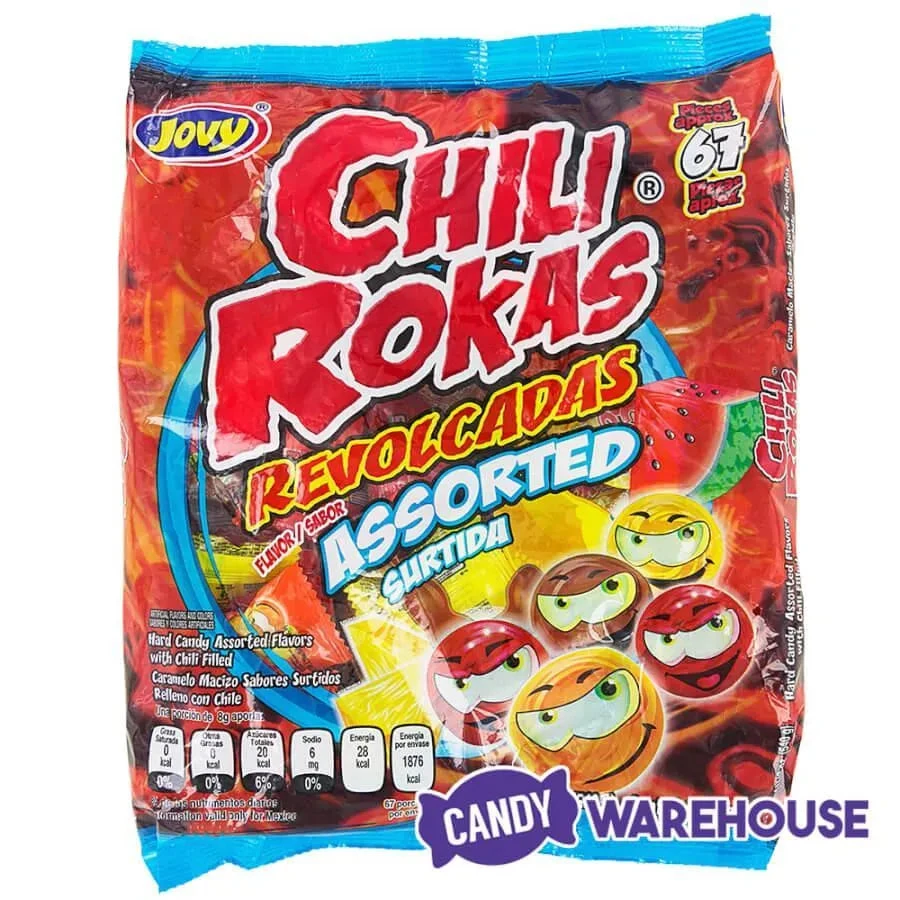 Jovy Chili Rokas Revolcadas Hard Candy - Assorted: 65-Piece Bag 6 Jovy Chili Rokas Revolcadas Hard Candy - Assorted: 65-Piece Bag - Image 4