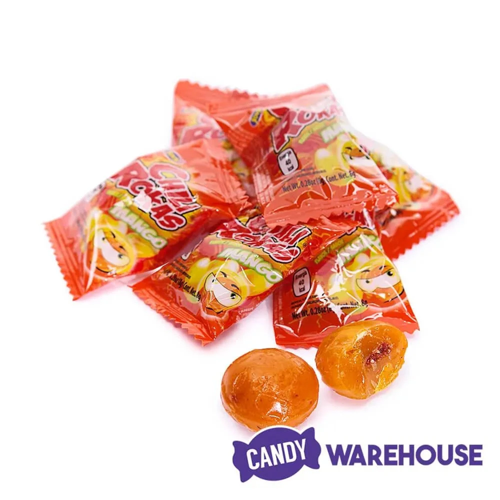 Jovy Chili Rokas Revolcadas Hard Candy - Mango: 65-Piece Bag 4 Jovy Chili Rokas Revolcadas Hard Candy - Mango: 65-Piece Bag - Image 2