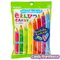 Kanro Assorted Colors Pencil Hard Candy: 25-Piece Bag 9 Kanro Assorted Colors Pencil Hard Candy: 25-Piece Bag -Candy Store kanro assorted colors pencil hard candy 25 piece bag candy warehouse 4