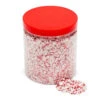 King Leo Crushed Peppermint Candy Cane Bits: 1LB Jar 2 King Leo Crushed Peppermint Candy Cane Bits: 1LB Jar -Candy Store king leo crushed peppermint candy cane bits 1lb jar candy warehouse 1