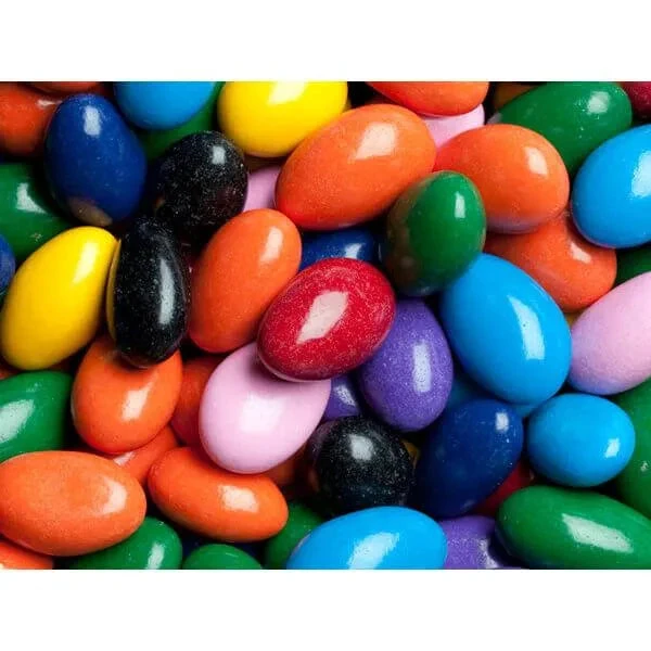 Koppers Chocolate Jordan Almonds - Assorted Colors: 5LB Bag