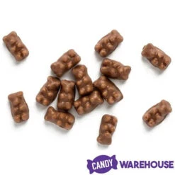 Koppers Milk Chocolate Covered Gummi Bears: 1LB Jar -Candy Store koppers milk chocolate covered gummi bears 1lb jar candy warehouse 3