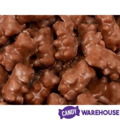 Koppers Milk Chocolate Covered Gummi Bears: 1LB Jar -Candy Store koppers milk chocolate covered gummi bears 1lb jar candy warehouse 5