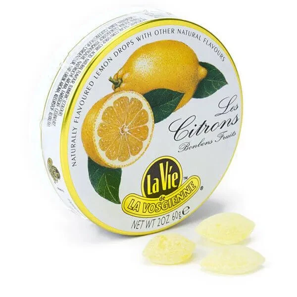 La Vie Candy Drops Tins - Lemon: 5-Piece Pack 3 La Vie Candy Drops Tins - Lemon: 5-Piece Pack