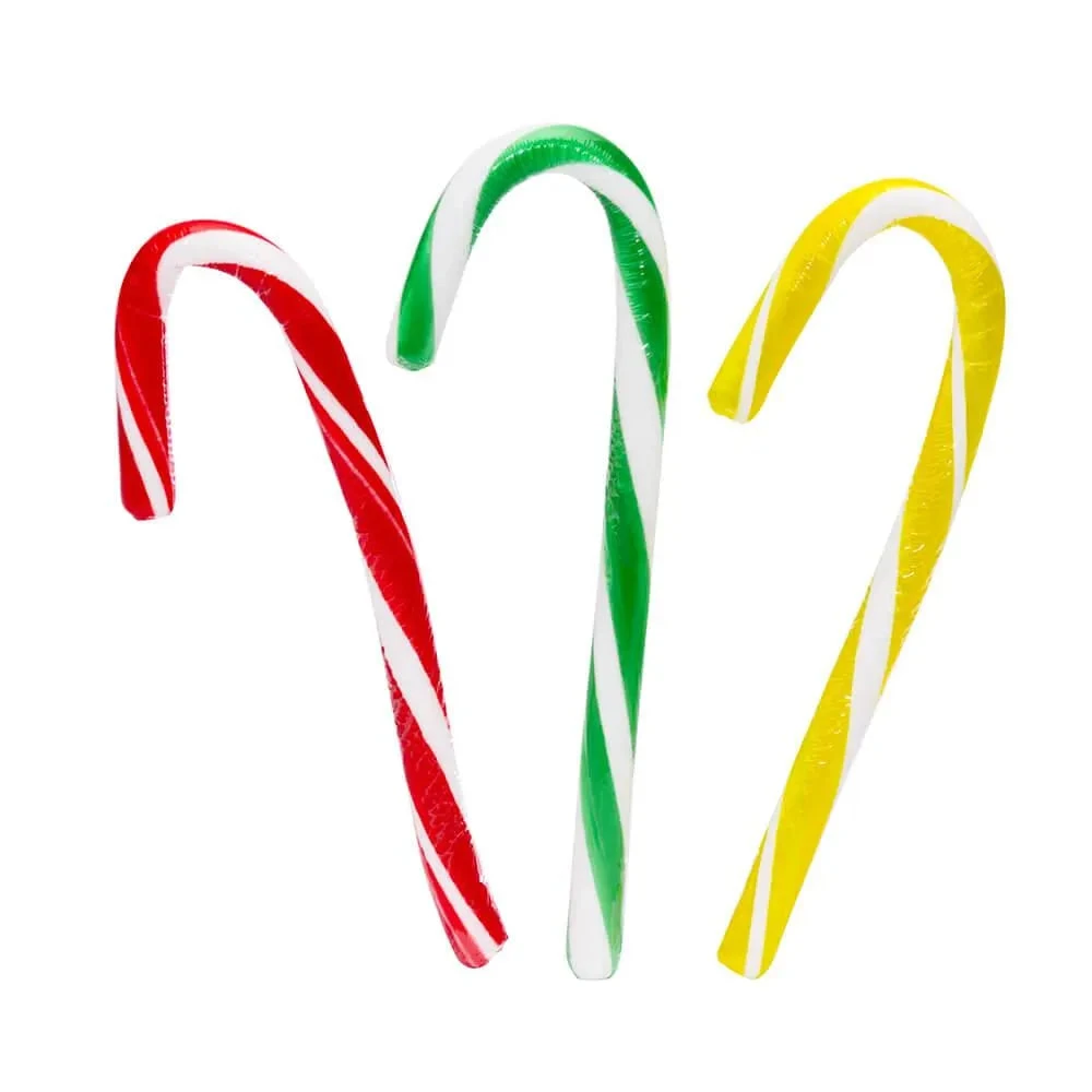 Lemonhead And Friends Assorted Candy Canes: 12-Piece Box 3 Lemonhead And Friends Assorted Candy Canes: 12-Piece Box