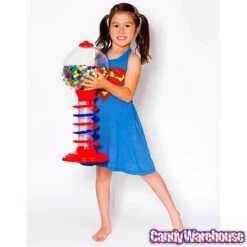 Light And Sound Spiral Gumball Machine Bank With Gumballs -Candy Store light and sound spiral gumball machine bank with gumballs candy warehouse 4