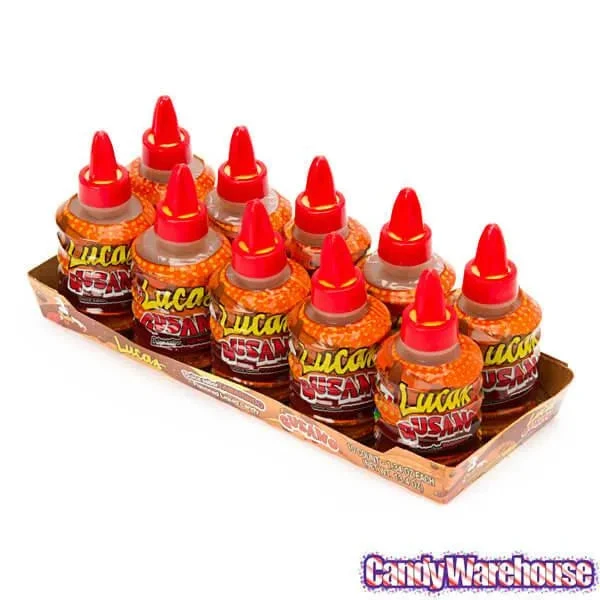 Lucas Gusano Candy - Tamarindo: 10-Piece Pack 4 Lucas Gusano Candy - Tamarindo: 10-Piece Pack - Image 2