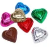 Madelaine Assorted Colors Foiled Milk Chocolate Hearts: 5LB Bag -Candy Store madelaine assorted colors foiled milk chocolate hearts 5lb bag candy warehouse 1