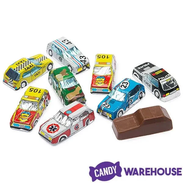 Madelaine Foiled Milk Chocolate Mini Cars: 100-Piece Display 7 Madelaine Foiled Milk Chocolate Mini Cars: 100-Piece Display - Image 5