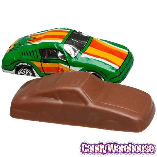 Madelaine Foiled Milk Chocolate Race Cars: 60-Piece Display 5 Madelaine Foiled Milk Chocolate Race Cars: 60-Piece Display - Image 3