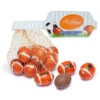 Madelaine Foiled Milk Chocolate Sports Balls 2-Ounce Mesh Bags - Football: 24-Piece Tub -Candy Store madelaine foiled milk chocolate sports balls 2 ounce mesh bags football 24 piece tub candy warehouse 1