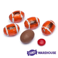 Madelaine Foiled Milk Chocolate Sports Balls 2-Ounce Mesh Bags - Football: 24-Piece Tub -Candy Store madelaine foiled milk chocolate sports balls 2 ounce mesh bags football 24 piece tub candy warehouse 4