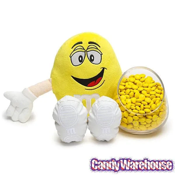 M&M's Candy Plush Character - Yellow 4 M&M's Candy Plush Character - Yellow - Image 2