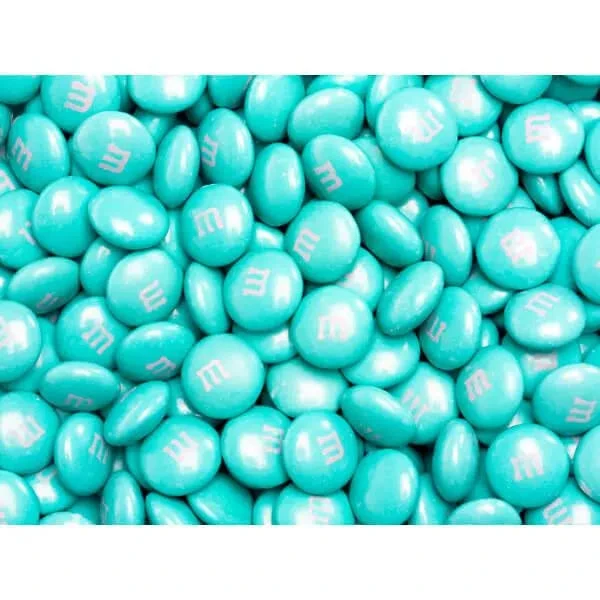 M&M's Milk Chocolate Candy - Aqua: 5LB Bag 3 M&M's Milk Chocolate Candy - Aqua: 5LB Bag