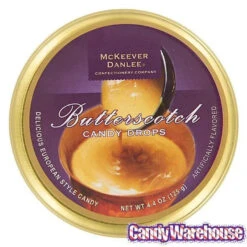 McKeever & Danlee Bon Bons Candy Tins - Butterscotch: 6-Piece Box -Candy Store mckeever and danlee bon bons candy tins butterscotch 6 piece box candy warehouse 4