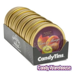 McKeever & Danlee Bon Bons Candy Tins - Mango & Kiwi: 6-Piece Box -Candy Store mckeever and danlee bon bons candy tins mango and kiwi 6 piece box candy warehouse 3